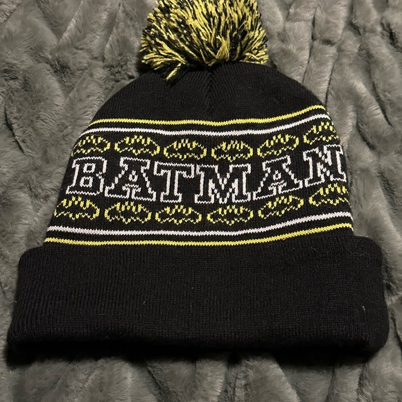 Batman Ugly Sweater Winter Knit Hat - Picture 2 of 3